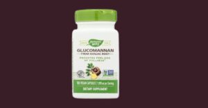 Supplement with Glucomannan