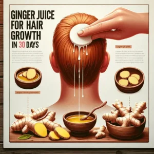 The Ginger's benefits for Hair Care Oil for Scalp Massage